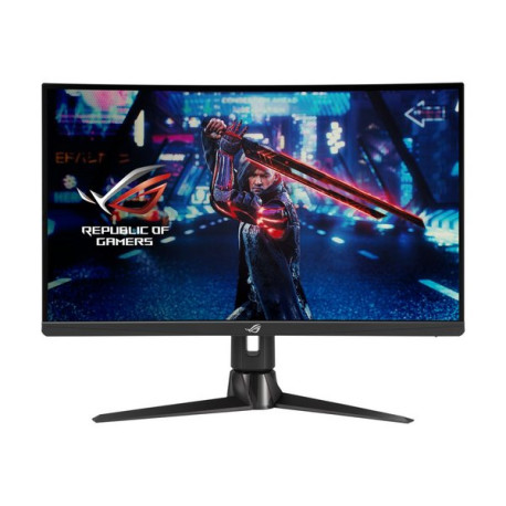 ASUS ROG Strix XG27AQV - Monitor a LED - gaming - curvato - 27" - 2560 x 1440 WQHD @ 165 Hz - Fast IPS - 400 cd/m² - 1000:1 - D