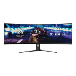 ASUS ROG Strix XG49VQ - Monitor a LED - gaming - curvato - 49" - 3840 x 1080 DFHD - VA - 450 cd/m² - 3000:1 - DisplayHDR 400 - 