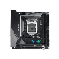 ASUS ROG STRIX Z490-I GAMING - Scheda madre - mini ITX - zoccolo LGA1200 - Z490 Chipset - USB-C Gen2, USB 3.2 Gen 1, USB 3.2 Ge