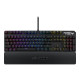 ASUS TUF Gaming K3 - Tastiera - retroilluminato - USB - italiana - interruttore: interruttore rosso - Gunmetal Blue