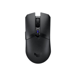 ASUS TUF Gaming M4 - Mouse - per destrorsi e per sinistrorsi - 6 pulsanti - senza fili - 2.4 GHz, Bluetooth 5.1 - ricevitore wi