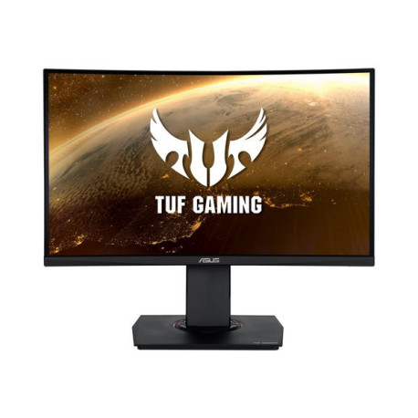 ASUS TUF Gaming VG24VQ - Monitor a LED - gaming - curvato - 23.6" - 1920 x 1080 Full HD (1080p) @ 144 Hz - VA - 350 cd/m² - 300