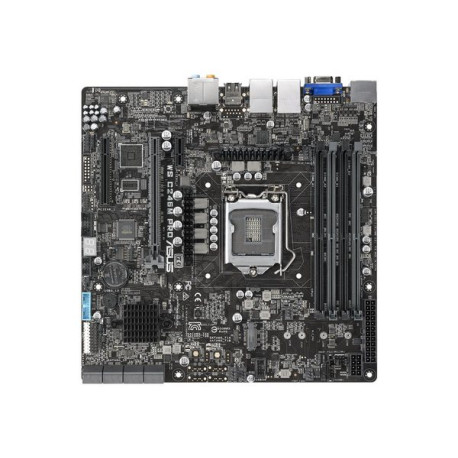 ASUS WS C246M PRO - Scheda madre - micro ATX - LGA1151 Socket - C246 Chipset - USB 3.1 Gen 1, USB 3.1 Gen 2 - 2 x Gigabit LAN -