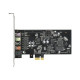 ASUS XONAR SE - Scheda audio - 24 bit - 192 kHz - 116 dB Rapporto segnale/rumore (SNR) - 5.1 - PCIe - CM6620A - profilo basso