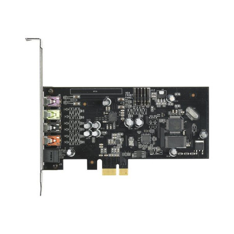 ASUS XONAR SE - Scheda audio - 24 bit - 192 kHz - 116 dB Rapporto segnale/rumore (SNR) - 5.1 - PCIe - CM6620A - profilo basso