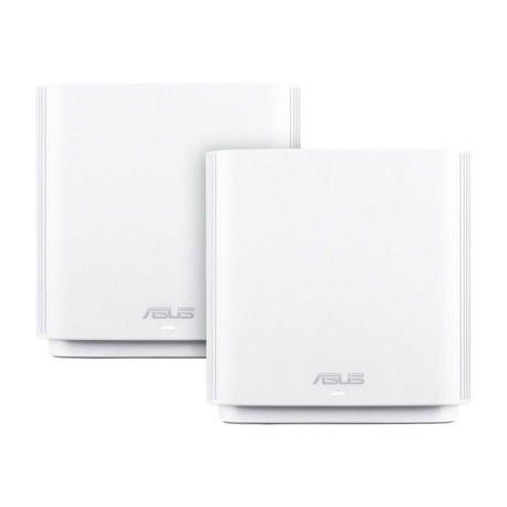 ASUS ZenWiFi AC (CT8) - Impianto Wi-Fi (2 router) - fino a 5400 mq - maglia - GigE - 802.11a/b/g/n/ac - Tri-Band