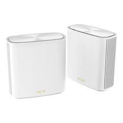 ASUS ZenWiFi XD6 - Impianto Wi-Fi (2 router) - fino a 5400 mq - maglia - GigE - 802.11a/b/g/n/ac/ax - Dual Band