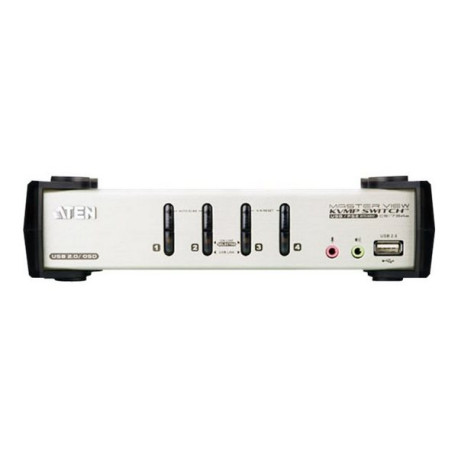 ATEN CS1734B - Switch KVM / audio / USB - 4 x KVM / audio / USB - 1 utente locale - desktop