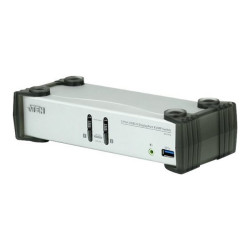 ATEN CS1912 KVMP Switch - Switch KVM / audio / USB - 2 x KVM / audio / USB - 1 utente locale - desktop