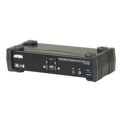 ATEN CS1922M - Switch KVM / audio / USB - 2 x KVM / audio / USB - 1 utente locale - desktop