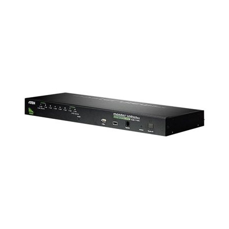 ATEN Master View max CS-1708A - Switch KVM / USB - 8 x KVM / USB - 1 utente locale - desktop, montabile su rack