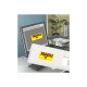 Avery High Visibility Labels - Adesivo permanente - giallo neon - 99.1 x 38.1 mm 350 etichette (25 foglio(i) x 14) etichette