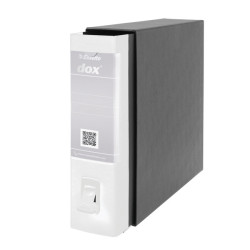 Registratore Dox 2 - dorso 8 cm - protocollo 23 x 34 cm - bianco - Esselte Dox
