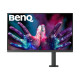 BenQ PD2705UA - Monitor a LED con switch KVM - 27" - 3840 x 2160 4K @ 60 Hz - IPS - 250 cd/m² - 1200:1 - HDR10 - 5 ms - HDMI, D