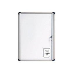 Bi-Office Enclore Budget - Lavagna integrata - 270 x 357 mm - A4 - acciaio laccato - magnetica - bianco