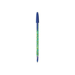 BIC Cristal - Penna a sfera - blu - 1 mm - medio (pacchetto di 20)