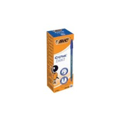 BIC Cristal Exact - Penna a sfera - blu - 0.7 mm (pacchetto di 20)