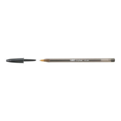 BIC Cristal Large - Penna a sfera - nero - 1.6 mm (pacchetto di 5)