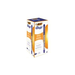 BIC Gel-ocity Stic - Penna a sfera - blu - inchiostro gel - 0.5 mm - fine (pacchetto di 30)