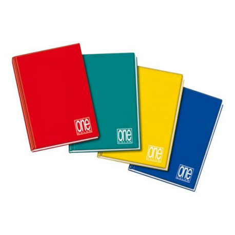 Blasetti One Color - Taccuino - A4 - 60 fogli / 120 pagine - a quadretti - disponibile in colori assortiti