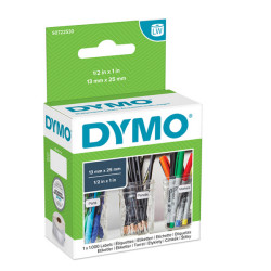 Rotolo 1000 etichette LW 13530 - 13 x 25 mm - carta - multiuso  - removibile - bianco - Dymo