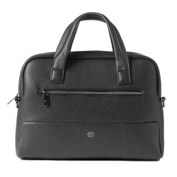 Borsa slim Gate Trended - con manici - 41 x 30 x 7 cm - ecopelle - nero - InTempo