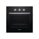 Bosch Serie | 2 HBF011BA0 - Forno - da incasso - nicchia - larghezza: 56 cm - profondità 55 cm - altezza: 57.5 cm - Classe A - 