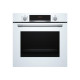 Bosch Serie | 4 HBA534BW0 - Forno - da incasso - nicchia - larghezza: 56 cm - profondità 55 cm - altezza: 58.5 cm - con sistema