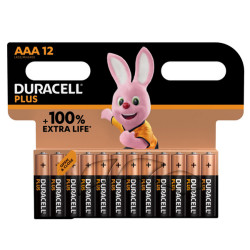 Blister 12 pile MiniStilo AAA - Plus 100 - Duracell