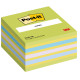 Blocco foglietti Cubo - 2028-NB - 76 x 76 mm - 72 gr - colori assortiti - 450 fogli - Post it