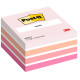 Blocco foglietti Cubo - 2028-P - 76 x 76 mm - 72 gr - colori assortiti - 450 fogli - Post it