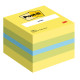 Blocco foglietti Minicubo - 2051-L - 51 x 51 mm - 72 gr - colori assortiti - 400 fogli - Post it