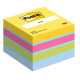 Blocco foglietti Minicubo - 2051-U - 51 x 51 mm - 72 gr - colori assortiti - 400 fogli - Post it