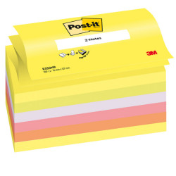 Blocco Post it  Super Sticky Z Notes - R350NR - 76 x 127 mm - assortiti neon - 100 fogli - Post it