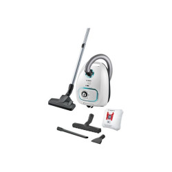 Bosch Serie | 4 ProHygienic BGBS4HYG1 - Aspirapolvere - a traino - con sacchetto - bianco/nero