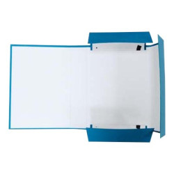 Brefiocart NEW COLOR - Cartelletta a 3 lembi - larghezza dorsale 50 mm - per 250 x 350 mm - blu