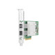 Broadcom BCM57412 - Adattatore di rete - PCIe 3.0 x8 - 1Gb Ethernet / 10Gb Ethernet SFP+ x 2 - per ProLiant DL20 Gen10, DL325 G