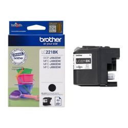 Brother LC221BK - Nero - originale - cartuccia d'inchiostro - per Brother DCP-J562DW, MFC-J480DW, MFC-J680DW, MFC-J880DW