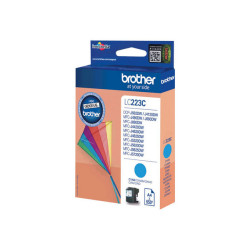 Brother LC223C - Ciano - originale - cartuccia d'inchiostro - per Brother DCP-J4120, J562, MFC-J4625, J480, J5320, J680, J880- 