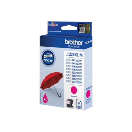 Brother LC225XLM - Magenta - originale - cartuccia d'inchiostro - per Brother DCP-J4120, MFC-J4420, J4620, J5320, J5620, J5625,