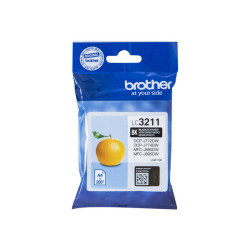 Brother LC3211BK - Nero - originale - cartuccia d'inchiostro - per Brother DCP-J572, DCP-J772, DCP-J774, MFC-J890, MFC-J895