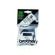 Brother M-K221BZ - Nero su bianco - Rotolo (0,9 cm x 8 m) 1 cassetta(e) rotolo di etichette - per P-Touch PT-55, PT-65, PT-75, 