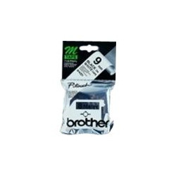 Brother M-K221BZ - Nero su bianco - Rotolo (0,9 cm x 8 m) 1 cassetta(e) rotolo di etichette - per P-Touch PT-55, PT-65, PT-75, 