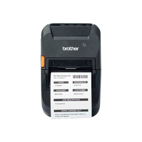 Brother RuggedJet RJ-3230BL - Stampante per etichette - termico diretto - Rotolo (7,2 cm) - 203 dpi - fino a 127 mm/sec - USB, 