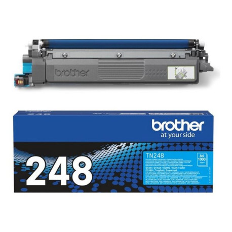 Brother TN-248C - Ciano - originale - scatola - cartuccia toner - per P/N: DCPL3520CDWE, DCPL3527CDWZW1, DCPL3555CDWRE1, HLL322