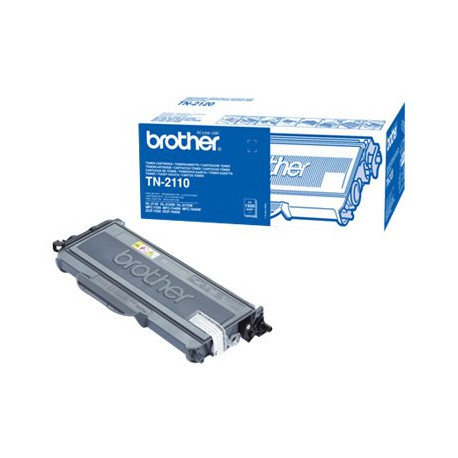 Brother TN2110 - Nero - originale - cartuccia toner - per Brother DCP-7030, 7040, 7045, HL-2140, 2150, 2170, MFC-7320, 7440, 78