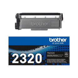 Brother TN2320 - Nero - originale - cartuccia toner - per Brother DCP-L2500, L2520, L2560, HL-L2300, L2340, L2360, L2365, MFC-L