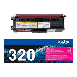 Brother TN320M - Magenta - originale - cartuccia toner - per Brother DCP-9055, DCP-9270, HL-4140, HL-4150, HL-4570, MFC-9460, M