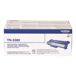 Brother TN3380 - Nero - originale - cartuccia toner - per Brother DCP-8110, 8150, 8155, 8250, HL-5440, 5450, 5470, 6180, MFC-85