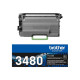 Brother TN3480 - Alta resa - nero - originale - cartuccia toner - per Brother HL-L5000, L5100, L5200, L6200, L6300, L6450, MFC-